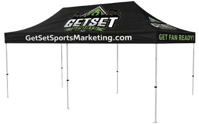 Custom Pop-Up Tents To Get Your Team FAN READY!